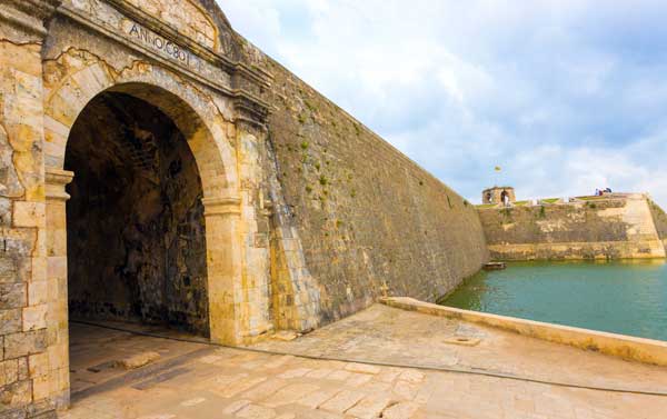 Jaffna Fort på Sri Lanka