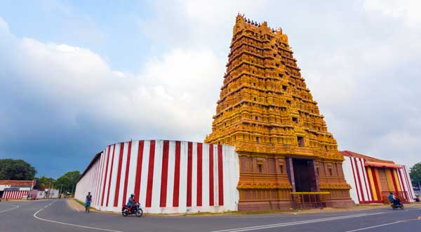 Nallur Kandaswamy Kovil i Jaffna på Sri Lanka